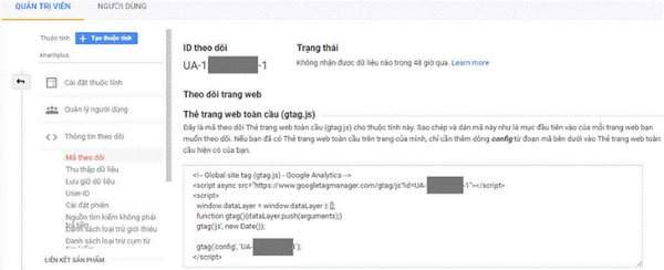 Hướng dẫn cài đặt Google Analytics wordpress tích hợp google analytics vào website 1 Hướng dẫn cài đặt Google Analytics wordpress