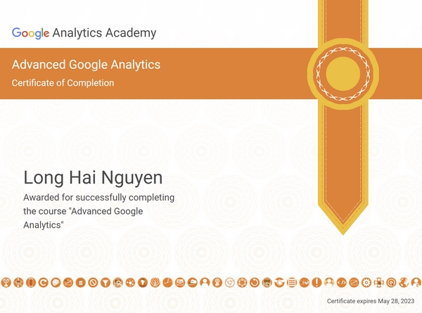 Chứng chỉ Google Analytics 2 Chứng chỉ Google Analytics – bước đầu tiên trở thành nhà quản trị website chuyên nghiệp