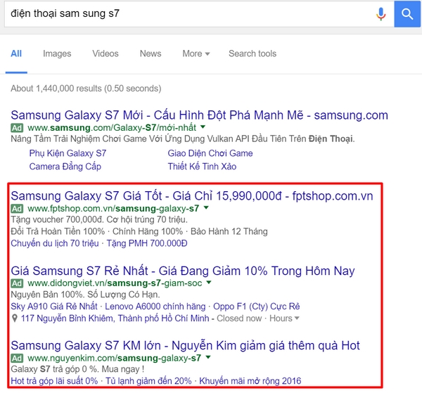 Chi phí quảng cáo Google Adwords được tính như thế nào? Chi phí quảng cáo Google Adwords 2 Chi phí quảng cáo Google Adwords được tính như thế nào?